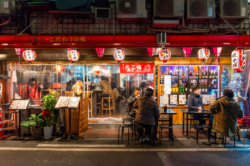 Những quầy ẩm thực đường phố tại Tokyo với những món ăn nóng hổi, lý tưởng cho mùa đông