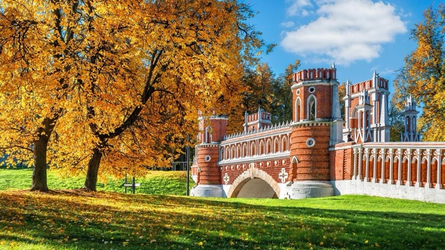 Mùa thu vàng ở thủ đô Moscow