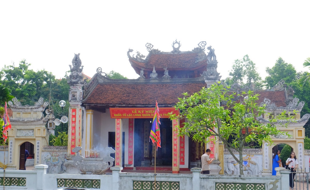 Đền Nội Bình Đà nơi thờ Đức Quốc Tổ Lạc Long Quân