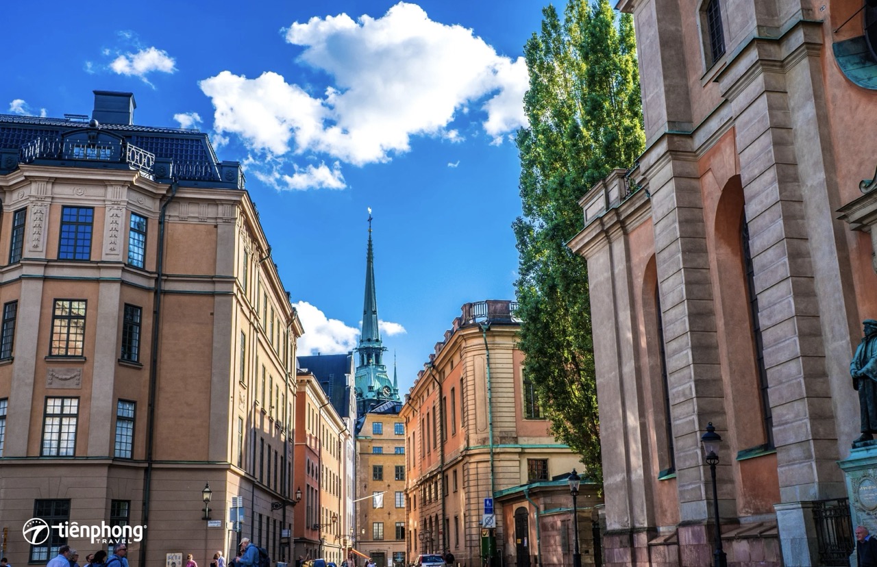 Sắc màu cổ tích tại phố cổ Gamla Stan