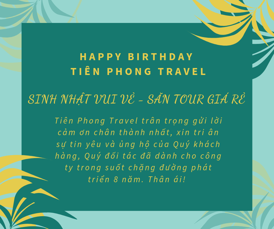 Du lịch hè 2019 - Tiên Phong Travel