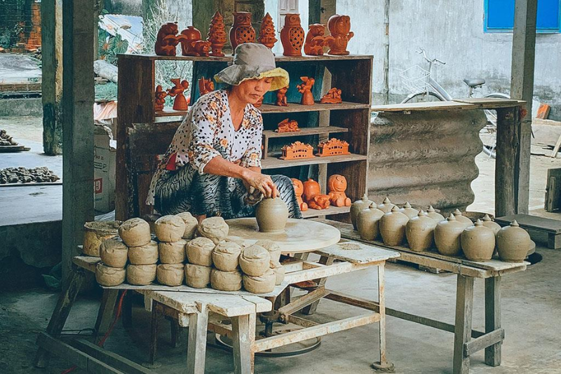 Vẻ đẹp dân dã của làng gốm Thanh Hà