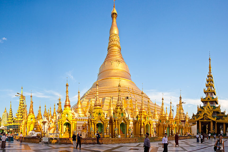 Ngôi chùa nổi tiếng tại Myanmar được nhiều người chiêm ngưỡng