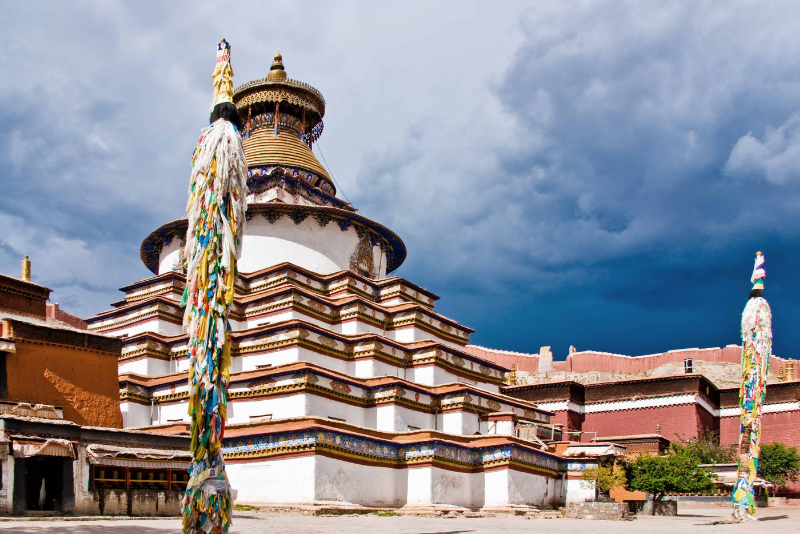 Linh Tháp Kumbum mang vẻ đẹp văn hóa Phật Giáo