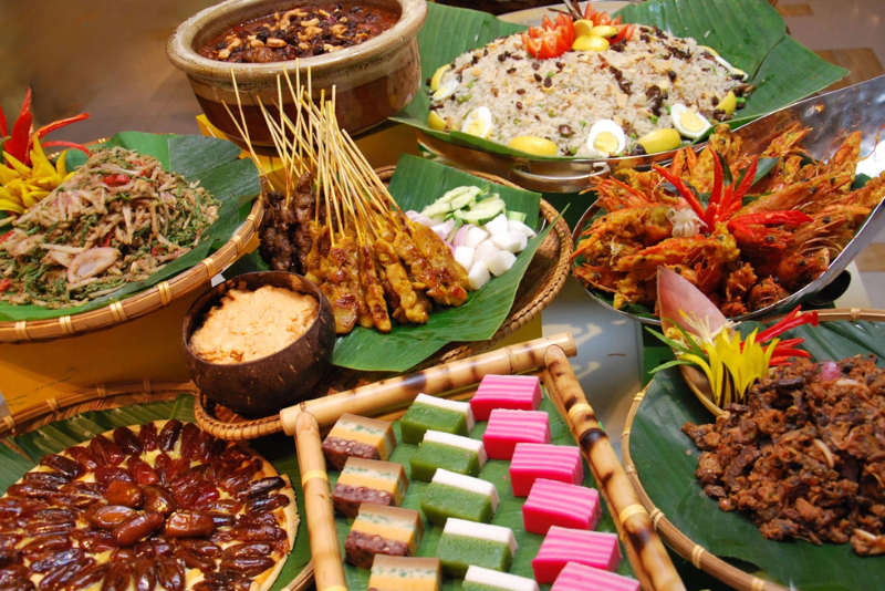 Những món ăn có sự kết hợp văn hóa ẩm thực nhiều quốc gia Đông Nam Á của Mã Lai