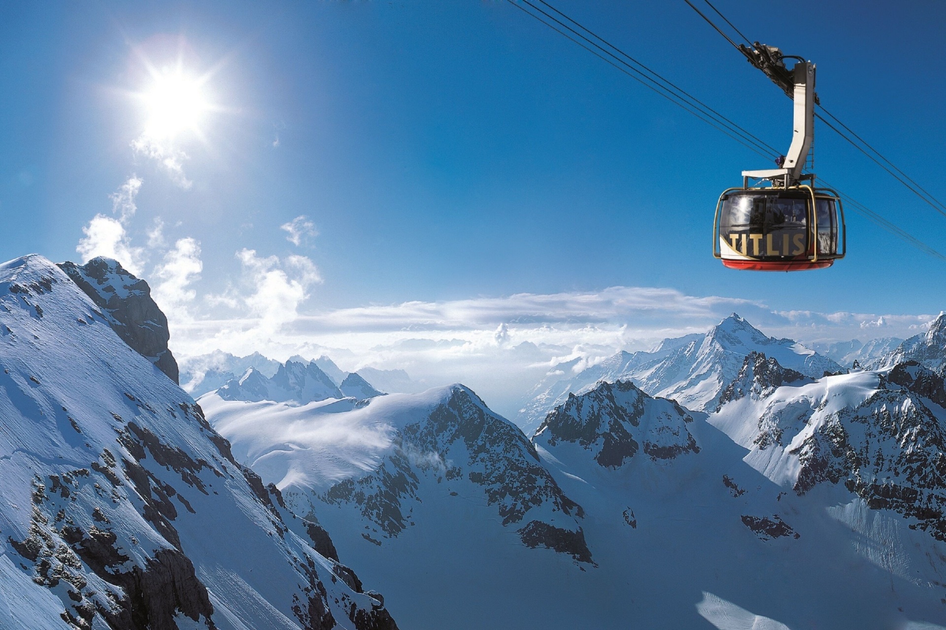  Titlis Rotair – hành trình ngắm Alps 360 độ