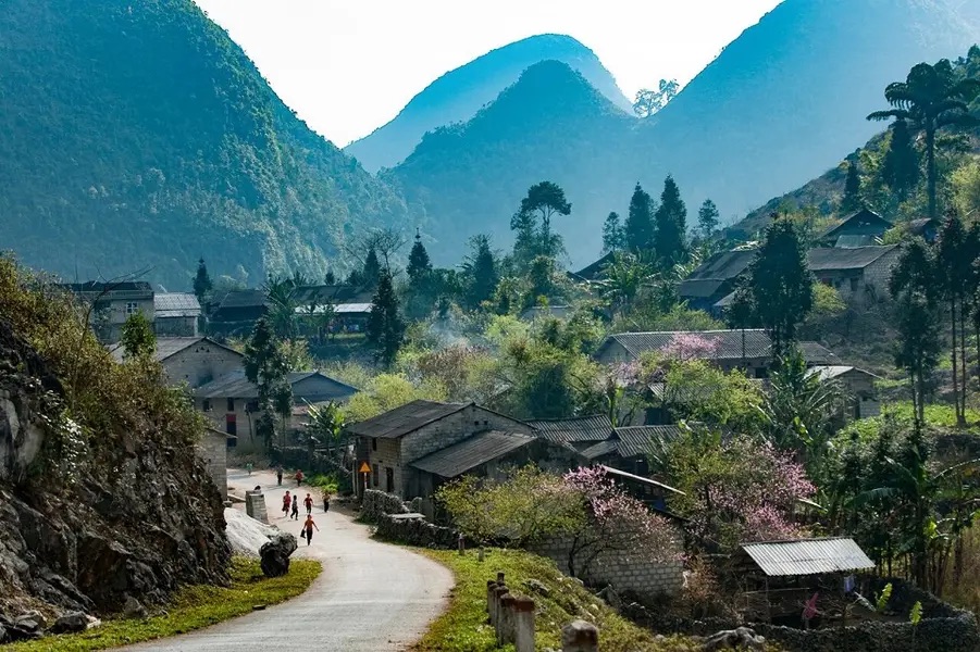 Phó Bảng – thị trấn cổ yên bình của Hà Giang