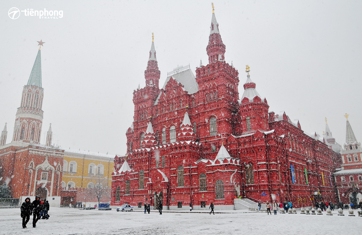 du lịch Nga - khám phá Quảng trường Đỏ