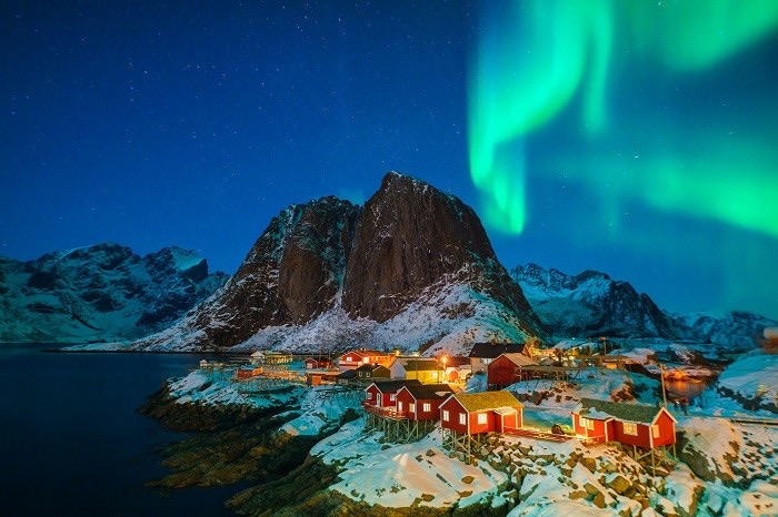 Ánh sáng phương Bắc tại Iceland