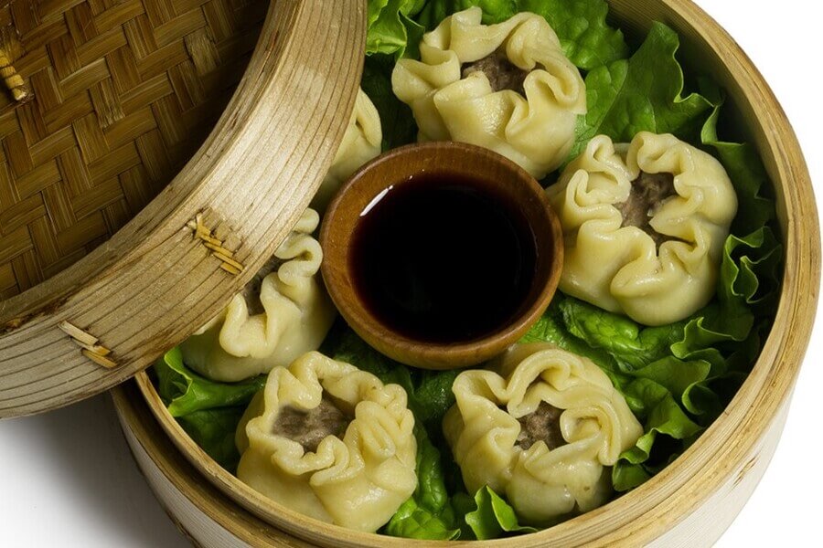 Bánh hấp Buuz