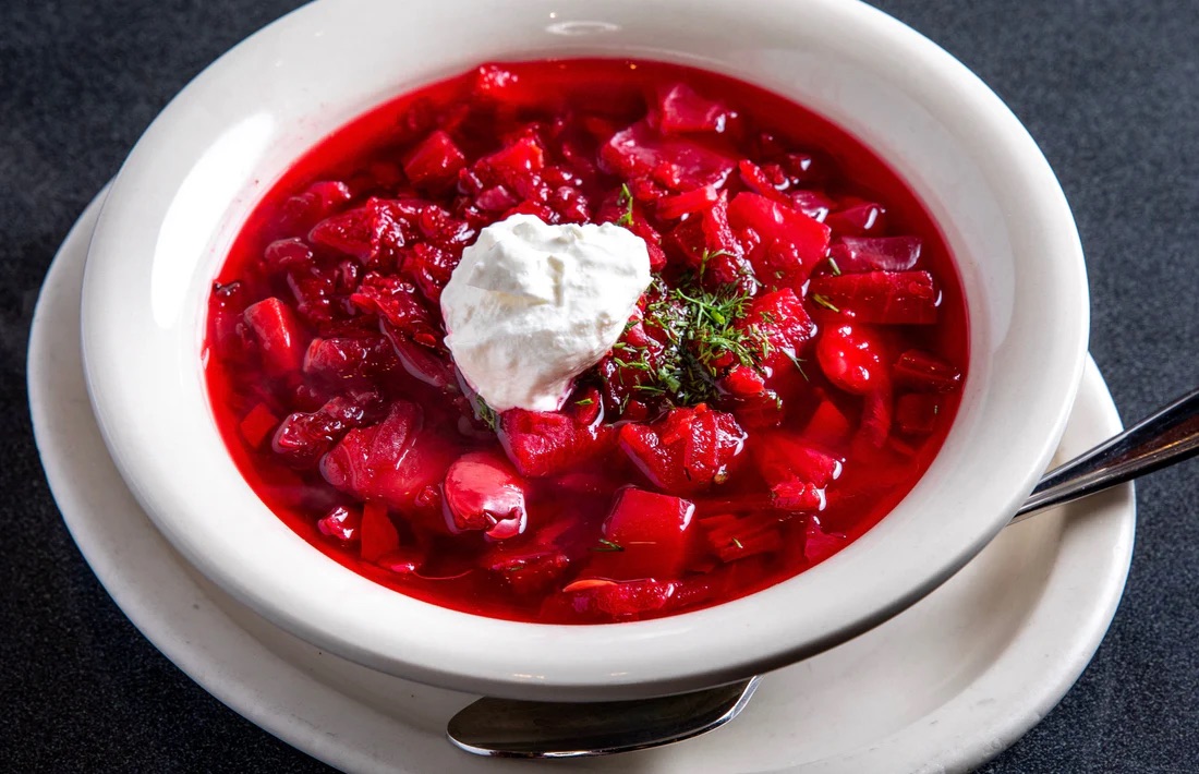 Borscht Nga – hương vị ấm áp mùa thu