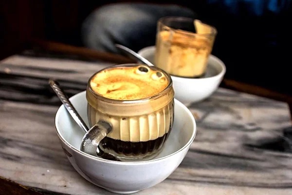 cafe trứng