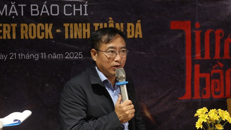 Ông Lại Quốc Tĩnh, Chủ tịch Hiệp hội du lịch tỉnh Tuyên Quang chia sẻ về show "Rock-tinh thần đá"