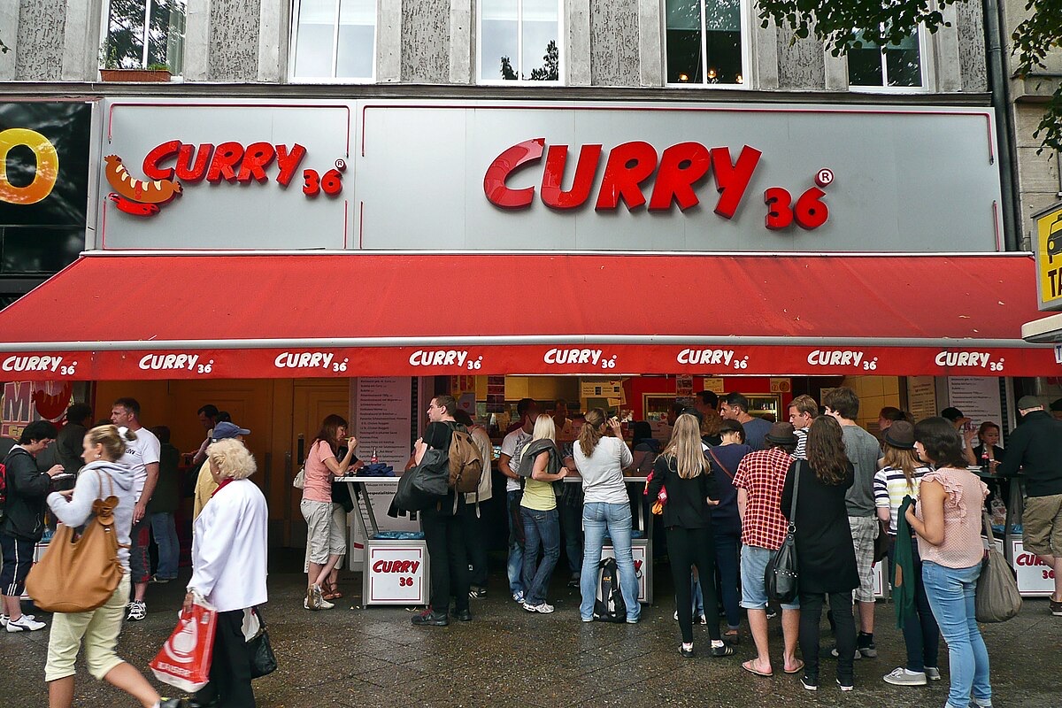 Cửa hàng Curry 36 nổi tiếng ở Berlin