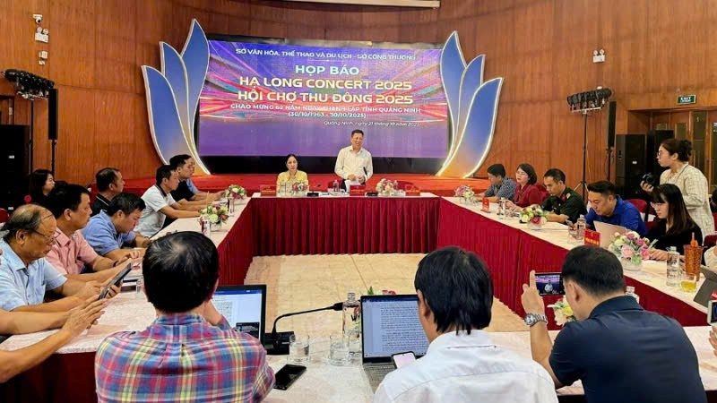 Họp báo Concert Hạ Long 2025