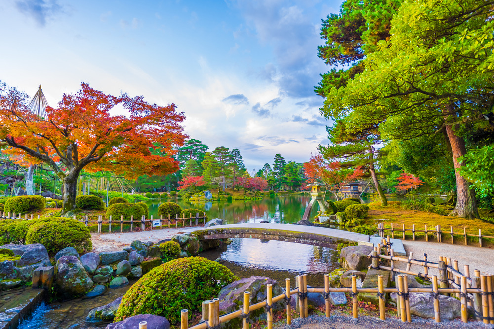 Kanazawa - một trong 3 khu vườn đẹp nhất Nhật Bản