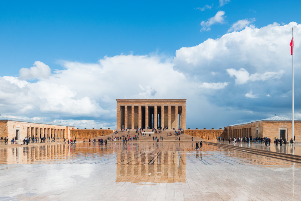 Lăng Ataturk tại Ankara, uy nghi giữa không gian xanh mát của thành phố