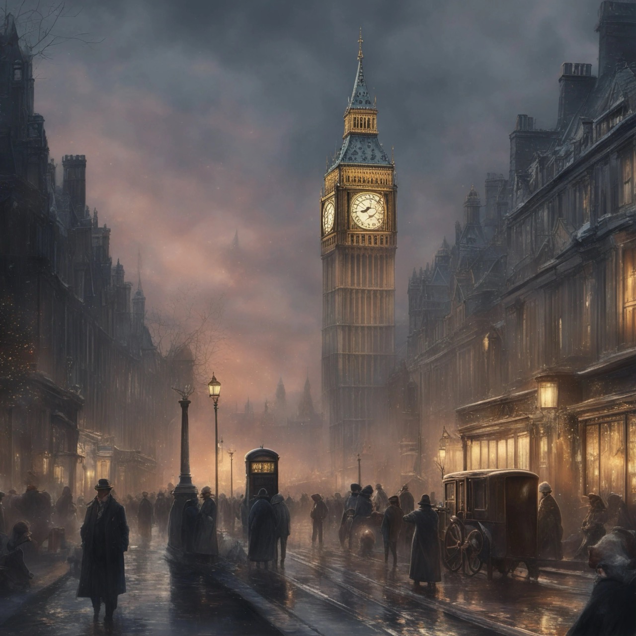 Màn sương bao trùm lên những bí ẩn của London