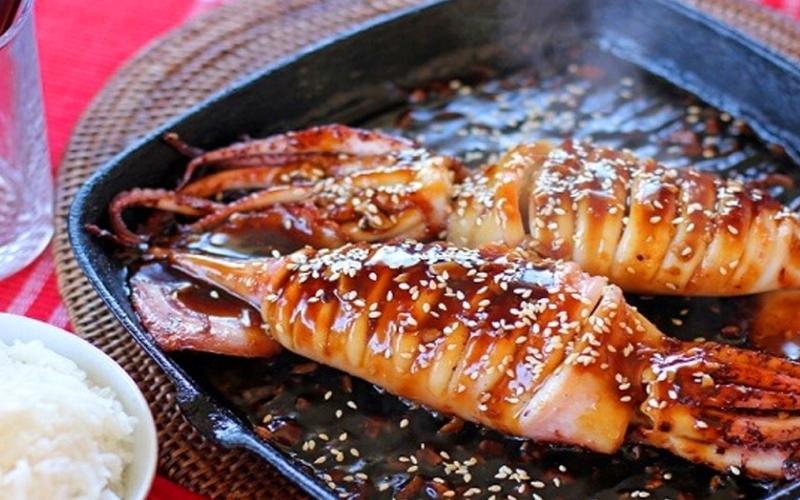Mực Nướng Sốt Teriyaki