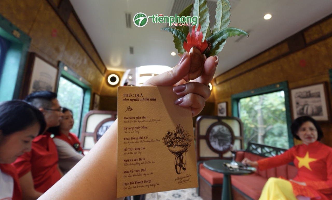 Set Menu ăn nhẹ thanh lịch, nhẹ nhàng như mùa thu Hà Nội làm tan chảy trái tim du khách