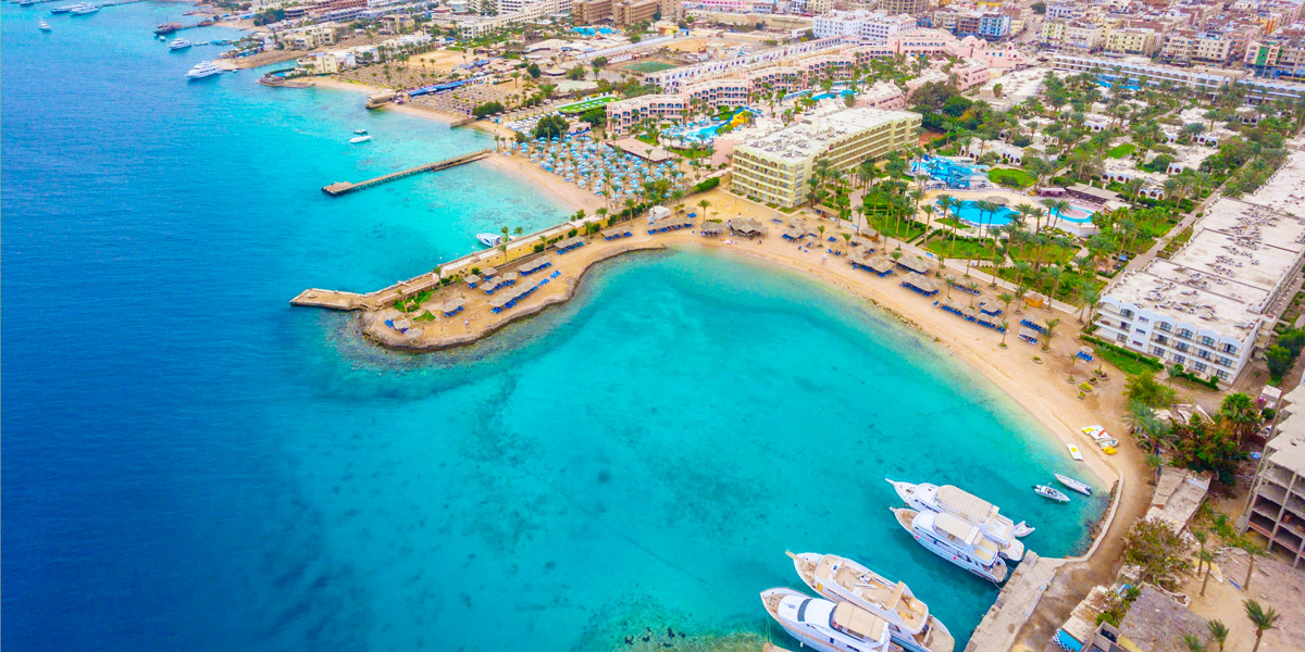 Thành phố Hurghada xinh đẹp bên bờ Biển Đỏ