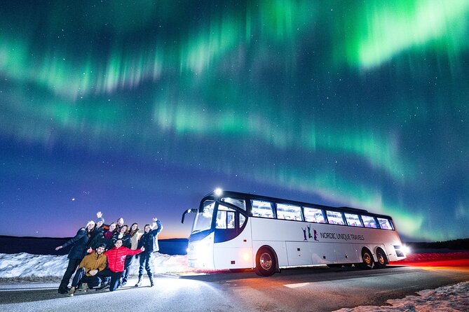 Tour săn cực quang bằng xe buýt ở Tromsø