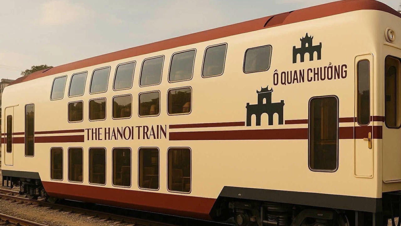 Du khách sẽ được trải nghiệm đoàn tàu độc, lạ The Hanoi Train