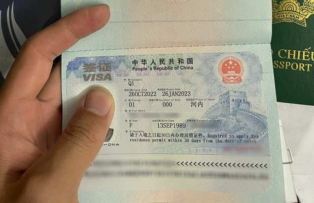Visa Trung Quốc