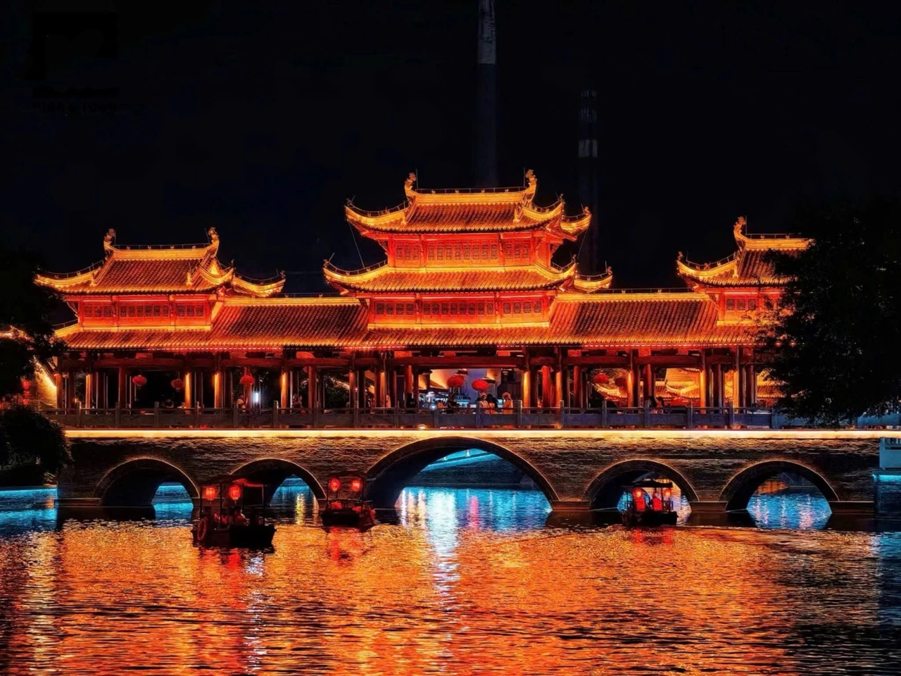 Thái Bình Cổ Trấn với kiến trúc Trung Hoa cổ
