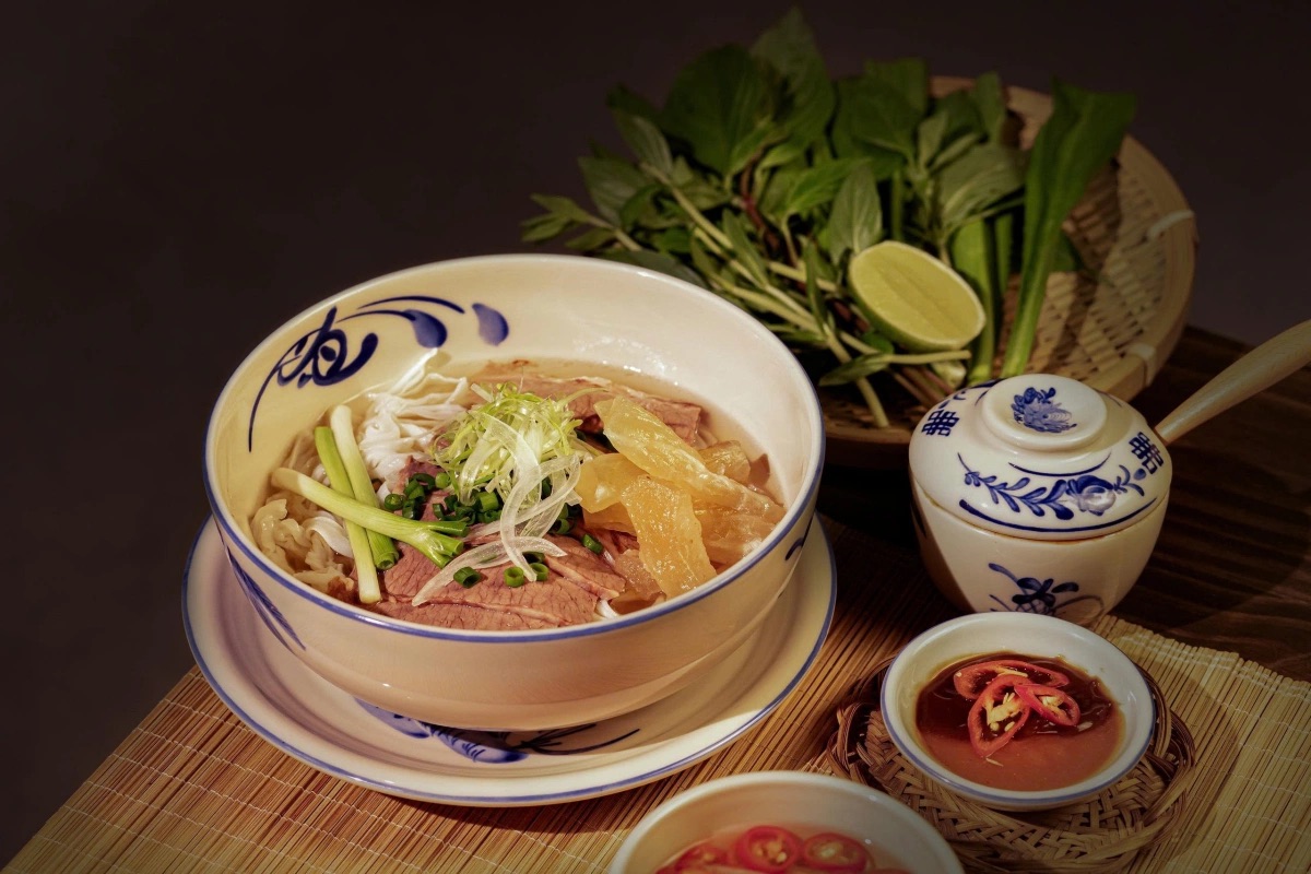 Không gian trưng bày tại Bảo tàng Phở TP.HCM