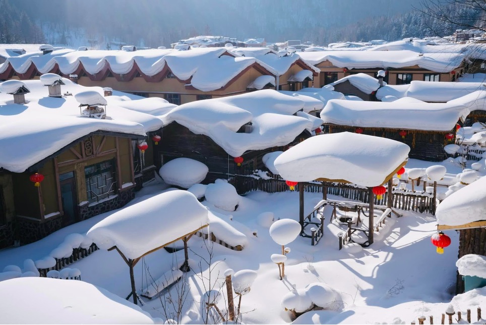 Cáp Nhĩ Tân tuyết phủ trắng, nhiệt độ có thể xuống -20°C