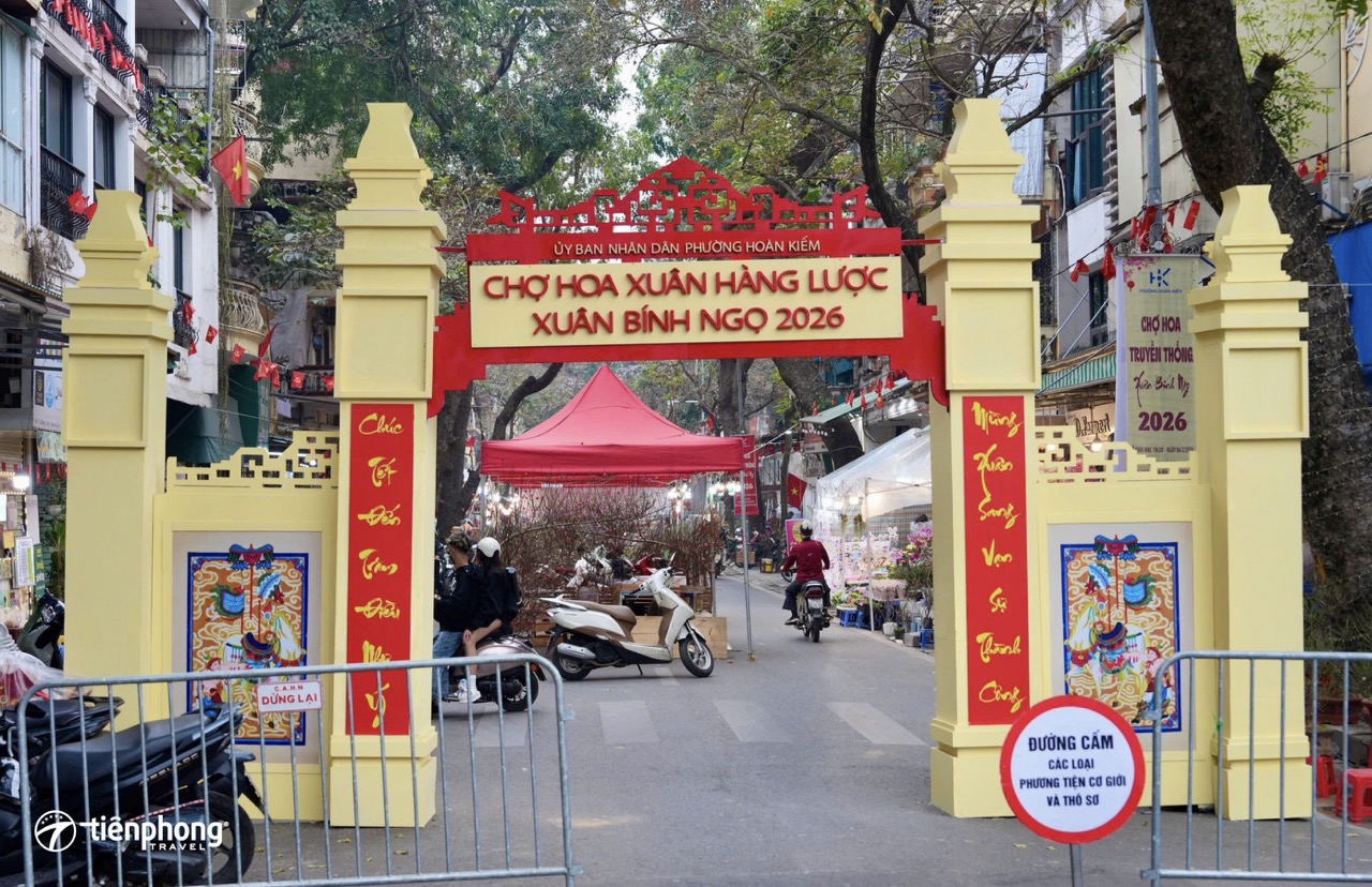 Con phố Hàng Lược trở lại là con phố hoa