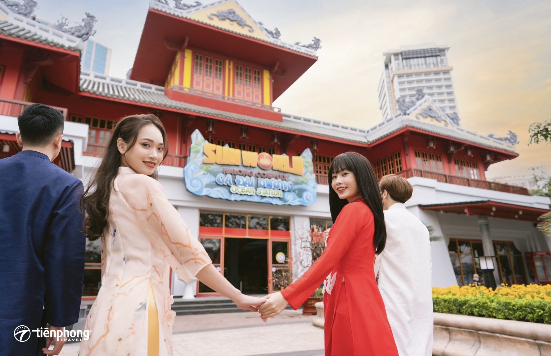Không gian Tết sắc màu ở Sun World Hạ Long