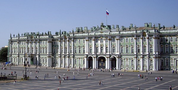 cung điện mùa đông nước Nga
