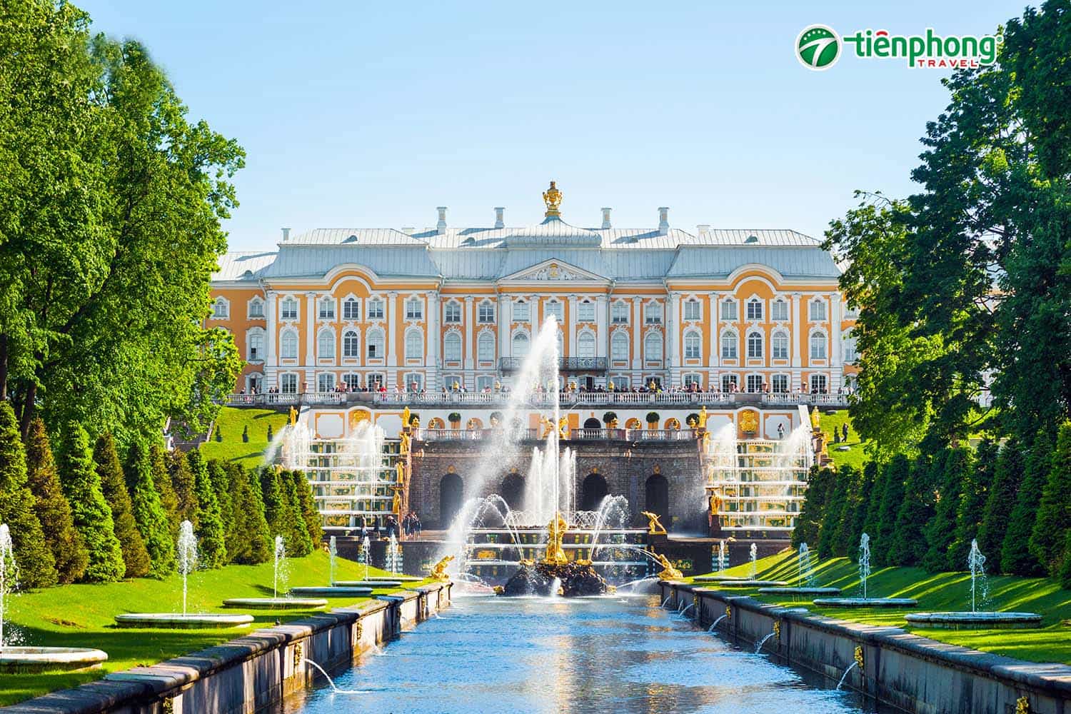 Du lịch Nga Cung điện mùa hè