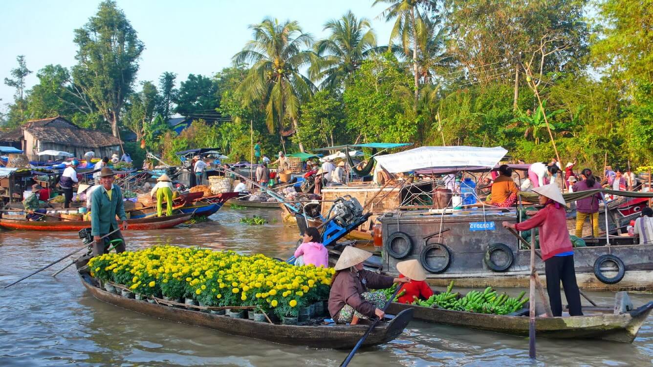 Những phiên chợ Tết ở chợ nổi Cái Răng