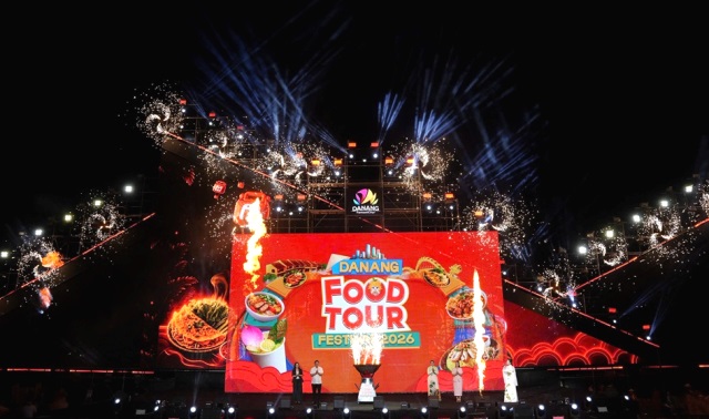 Không khí sôi động tại Lễ hội Đà Nẵng Food Tour 2026