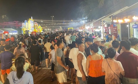 Không khí sôi động ở sự kiện