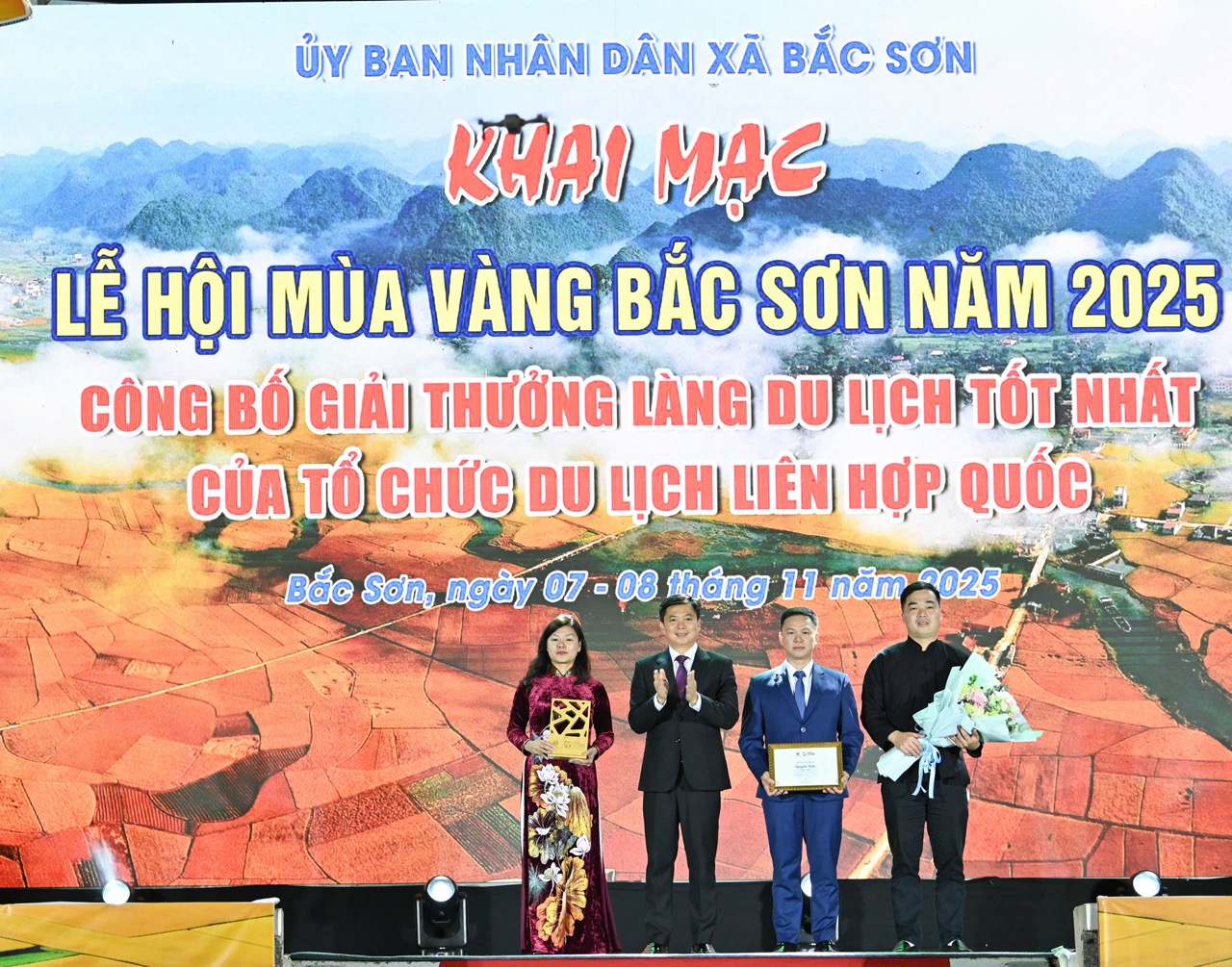 Khai mạc Lễ hội mùa vàng Bắc Sơn 2025 