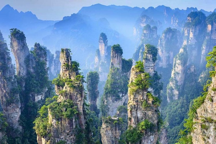 Trương Gia Giới đẹp kì ảo