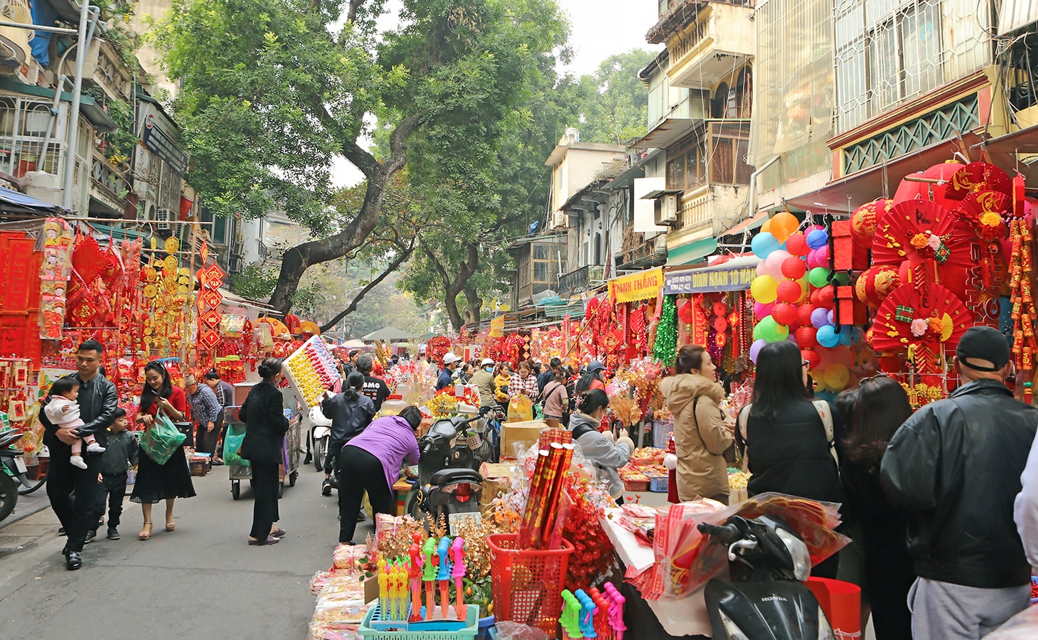 Người dân thủ đô nô nức đi du xuân