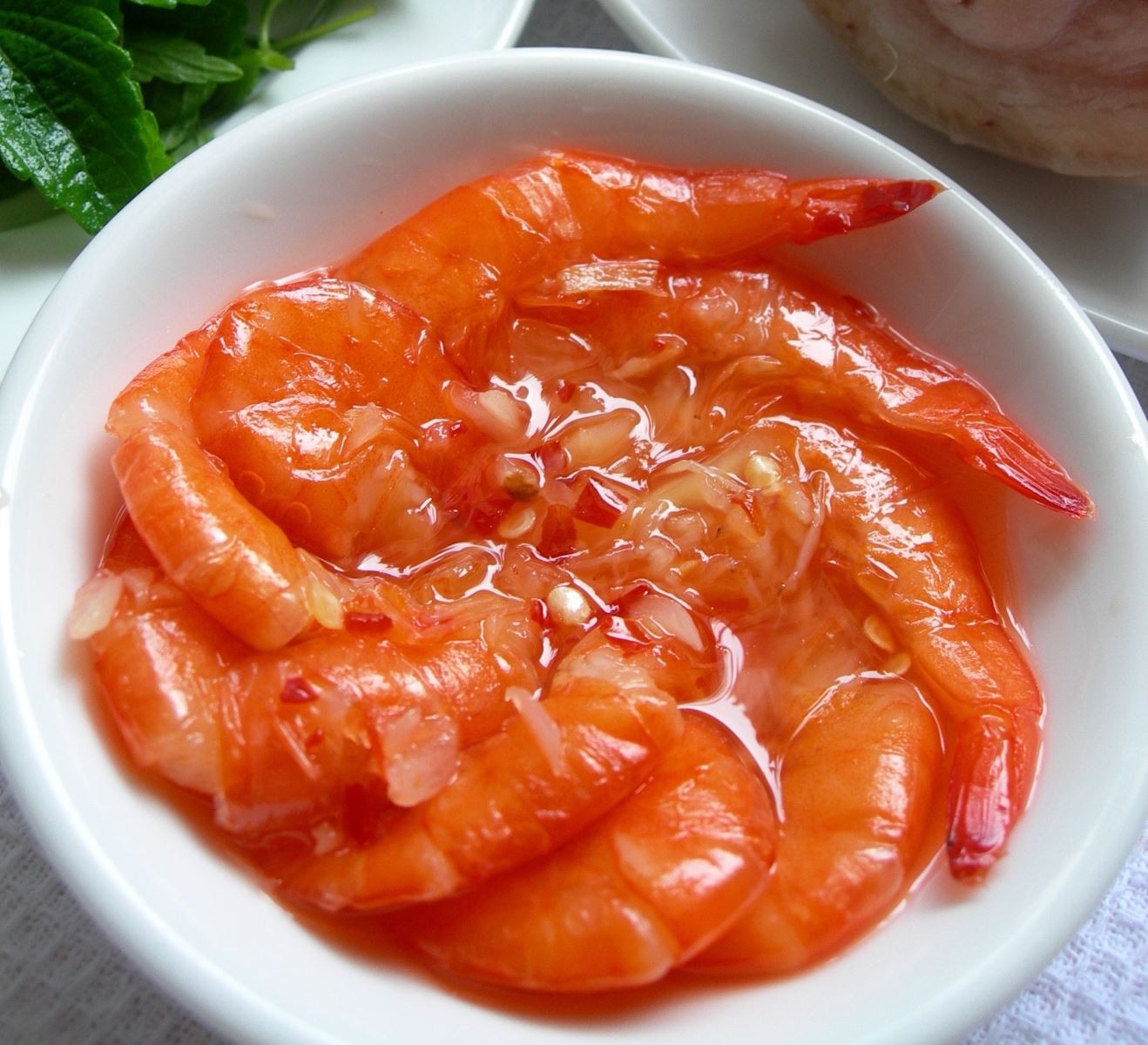 Tôm chua món ăn độc đáo của người Tày