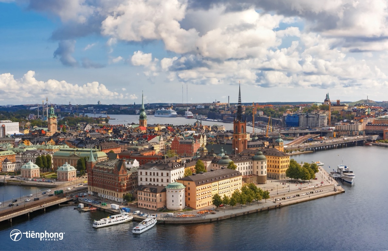 Sắc màu cổ tích tại phố cổ Gamla Stan