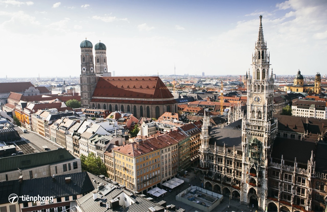 Tòa thị chính mới tại Quảng trường Marienplatz, Munich