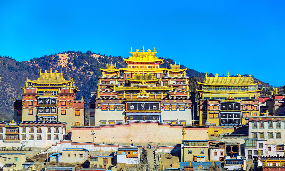 Sự kỳ vĩ của "Tiểu Potala" Tùng Tán Lâm