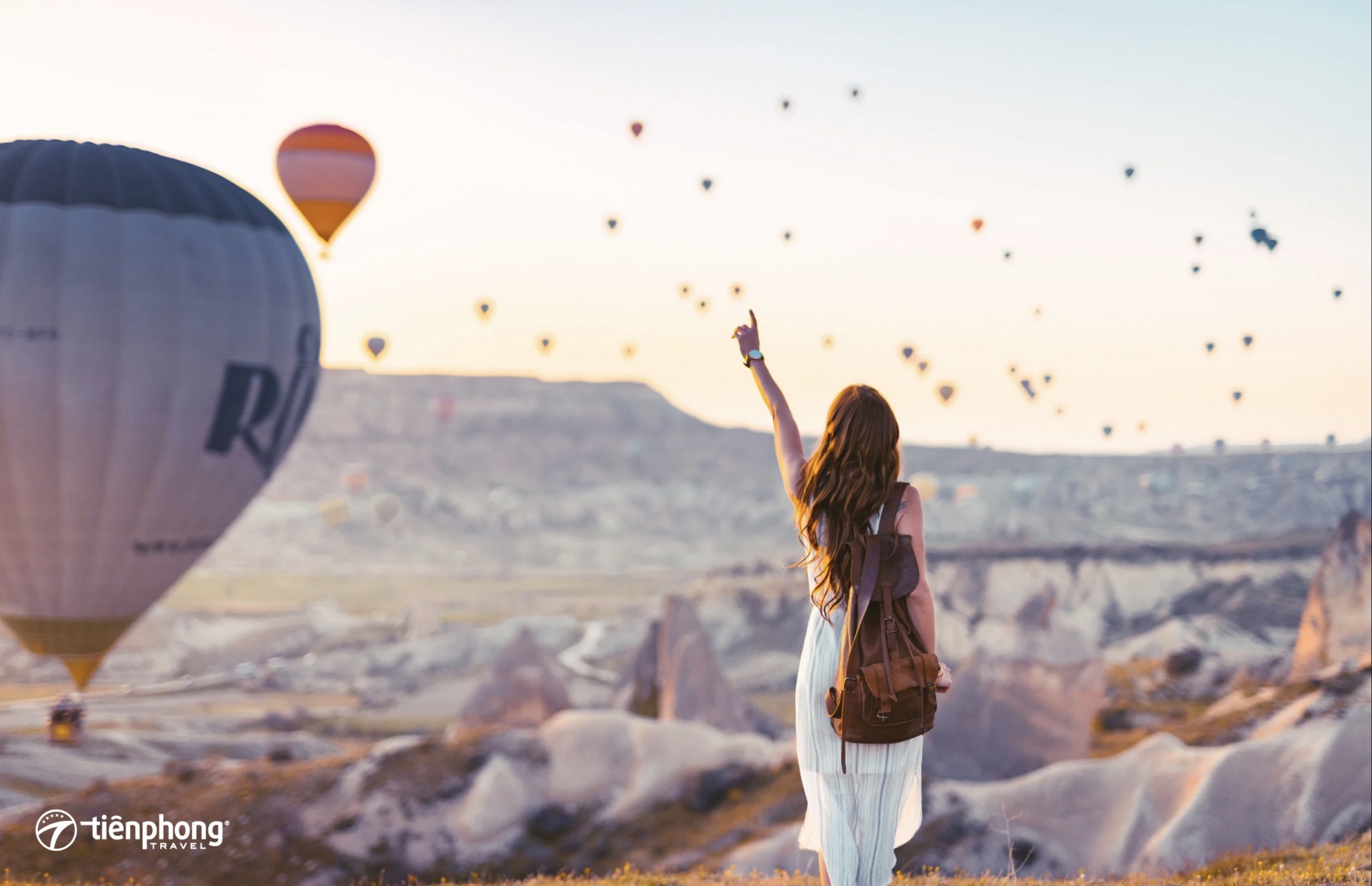 Bình minh tuyệt đẹp với khinh khí cầu tại Cappadocia