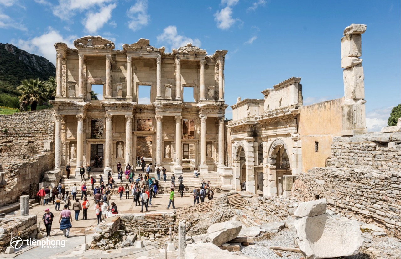 Sự vĩ đại của Thư viện Celsus tại Ephesus
