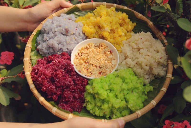 Xôi ngũ sắc