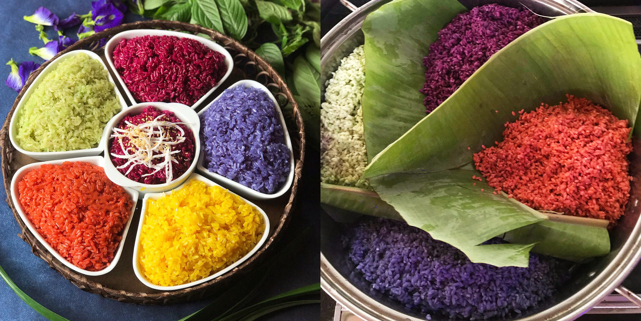 Xôi Ngũ sắc
