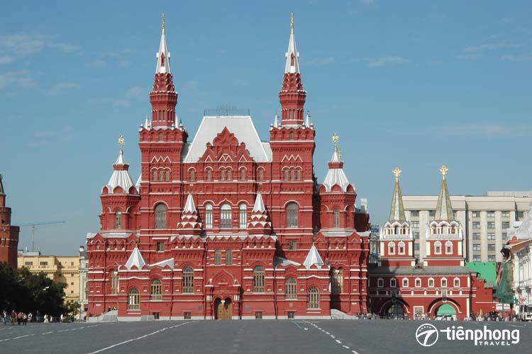 Quảng trường đỏ nổi tiếng nhất tại Moskva